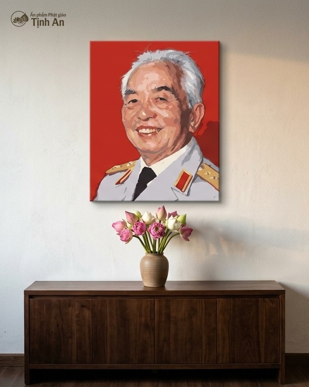 Chân dung Đại tướng Võ Nguyên Giáp